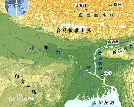 恒河三角洲气候类型图片