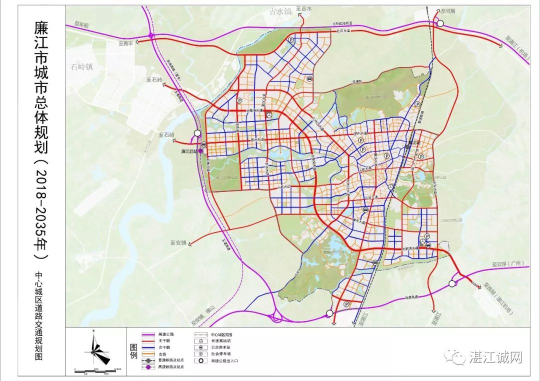 廉江最新公路规划图图片