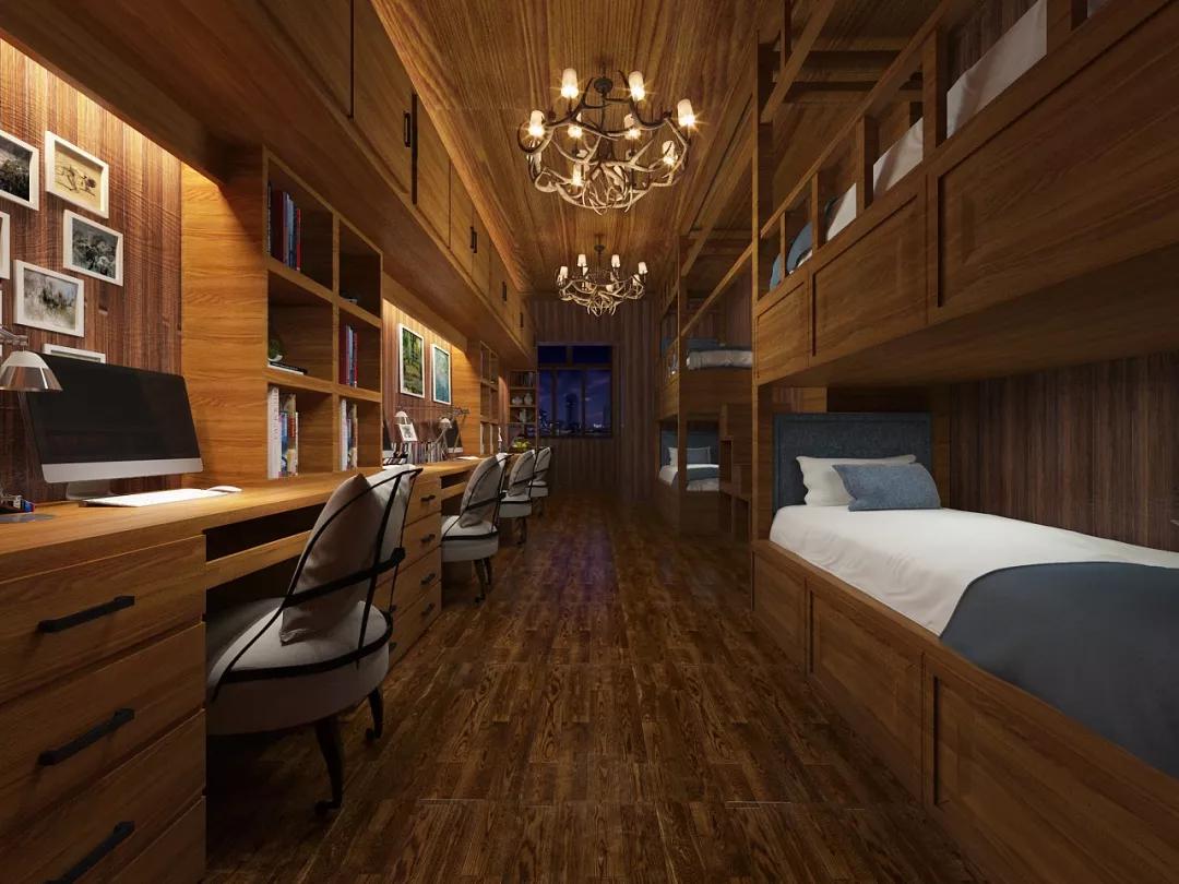 你的学生时代住过这样设计的宿舍吗