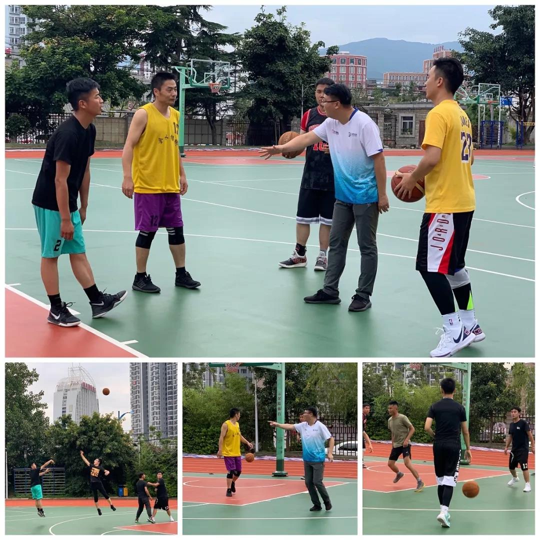 大理"房协杯"篮球联赛实力集团大理文旅男篮首战告捷