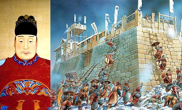 皇帝28年不上朝日本趁机发动侵略惨遭打脸直接被赶下大海