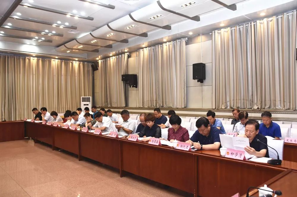 县人大党组成员张翊,县政府副县长乔顺平 ,县监委,法院,检察院 ,县