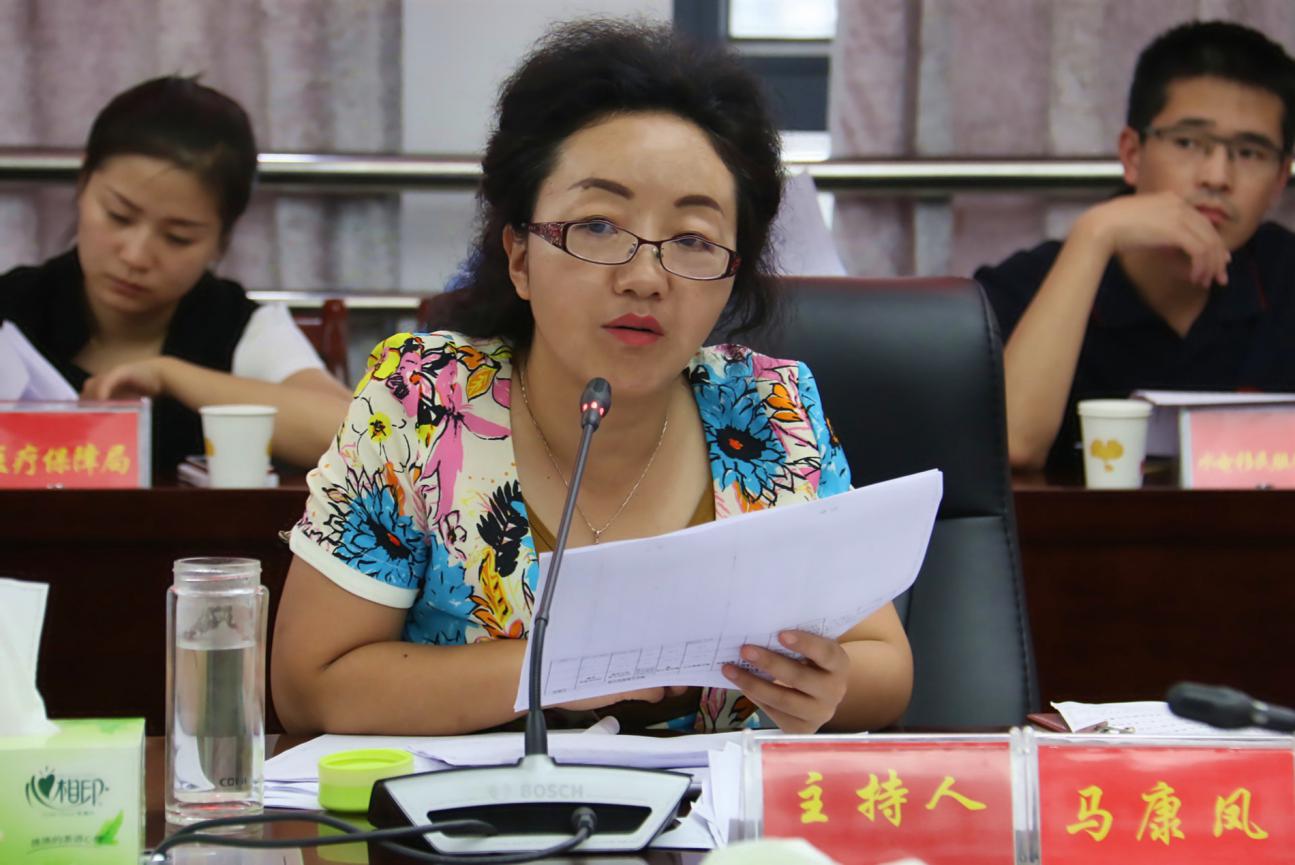 马康凤主持召开县政府第二十三次常务会议