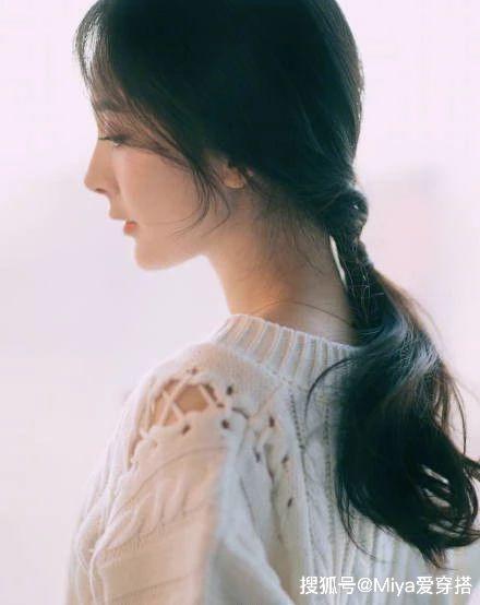女明星随便一个低马尾就超好看我却很普通那是你没注意这四点