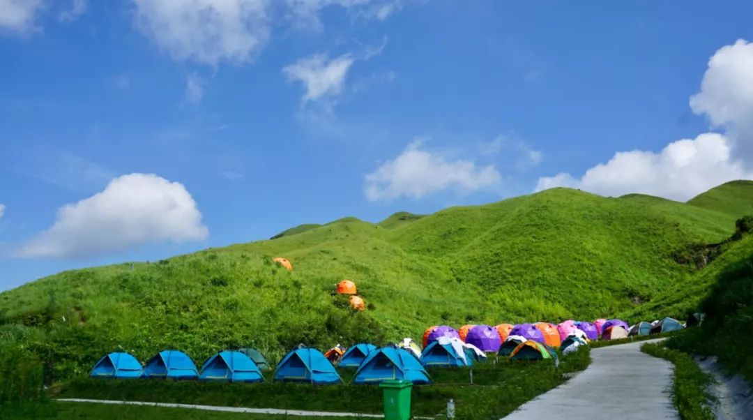 2日游8月24日06398元去草原看星星福安白云山鸳鸯草场露营两日游