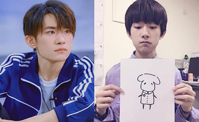男明星的画画功底不敢恭维最后一位才是真实力