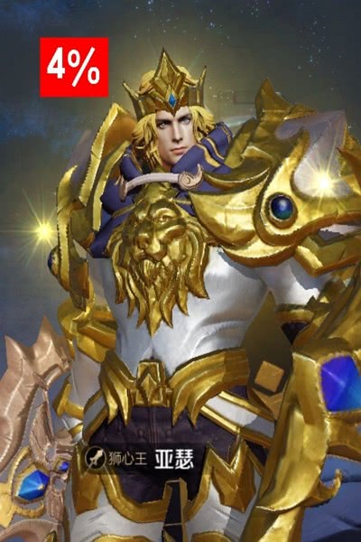 官宣亚瑟皮肤拥有率死亡骑士99战警6他高达100