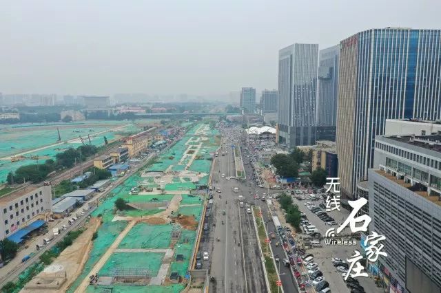 现场实拍石家庄解放大街这一重要路段今日通车文中有福利
