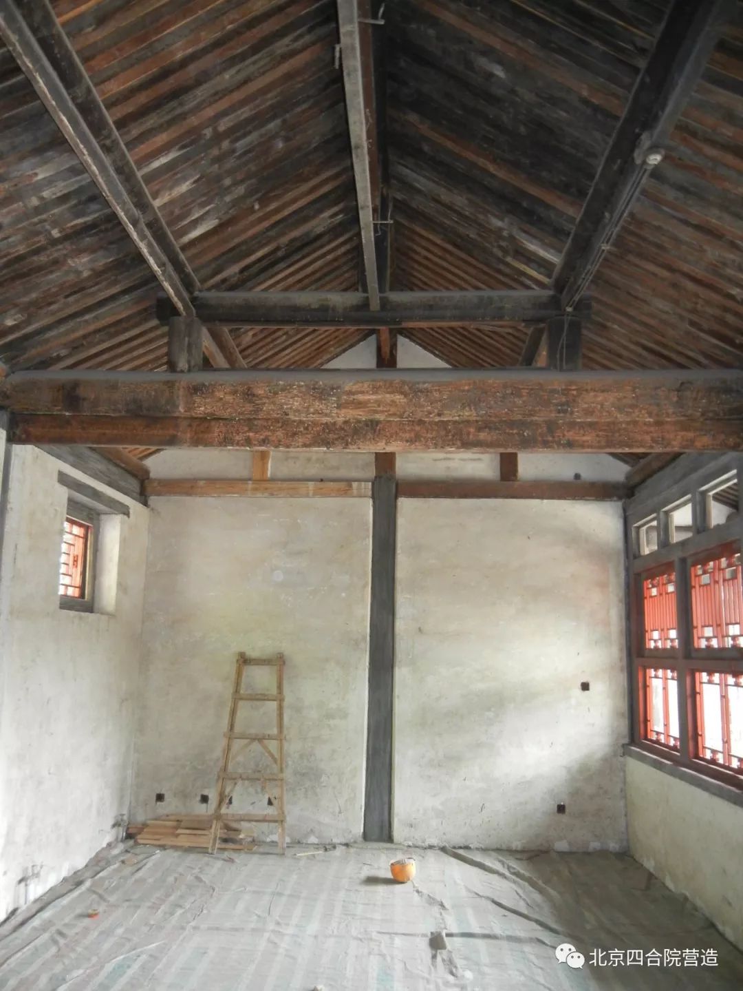 营造四合院施工现场100例028江西庐陵会馆蜕变全过程