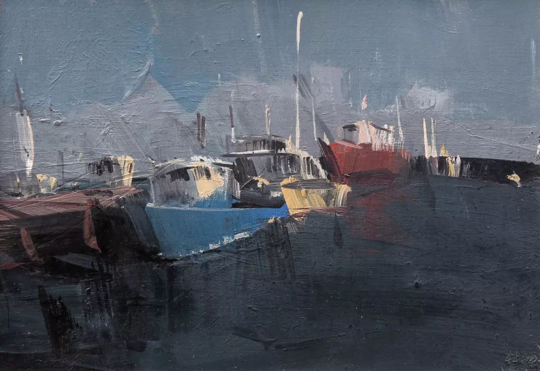 画仓林斌澳大利亚油画风景写生