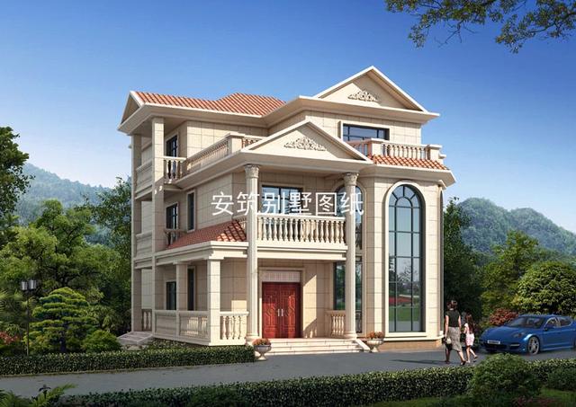 原创这款农村三层漂亮别墅据说只有优秀的设计师明白其中的布局奥妙