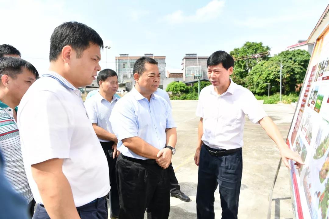 邓卓文检查指导"三线"整治工作