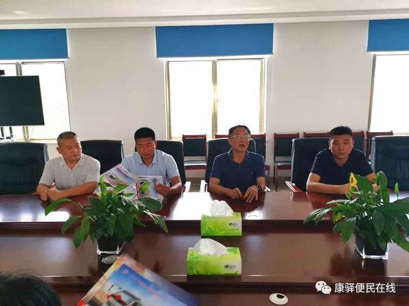 李红祥一行先后考察了我镇泰中能源,米阳肥业,开发区瑞德机械公司生产