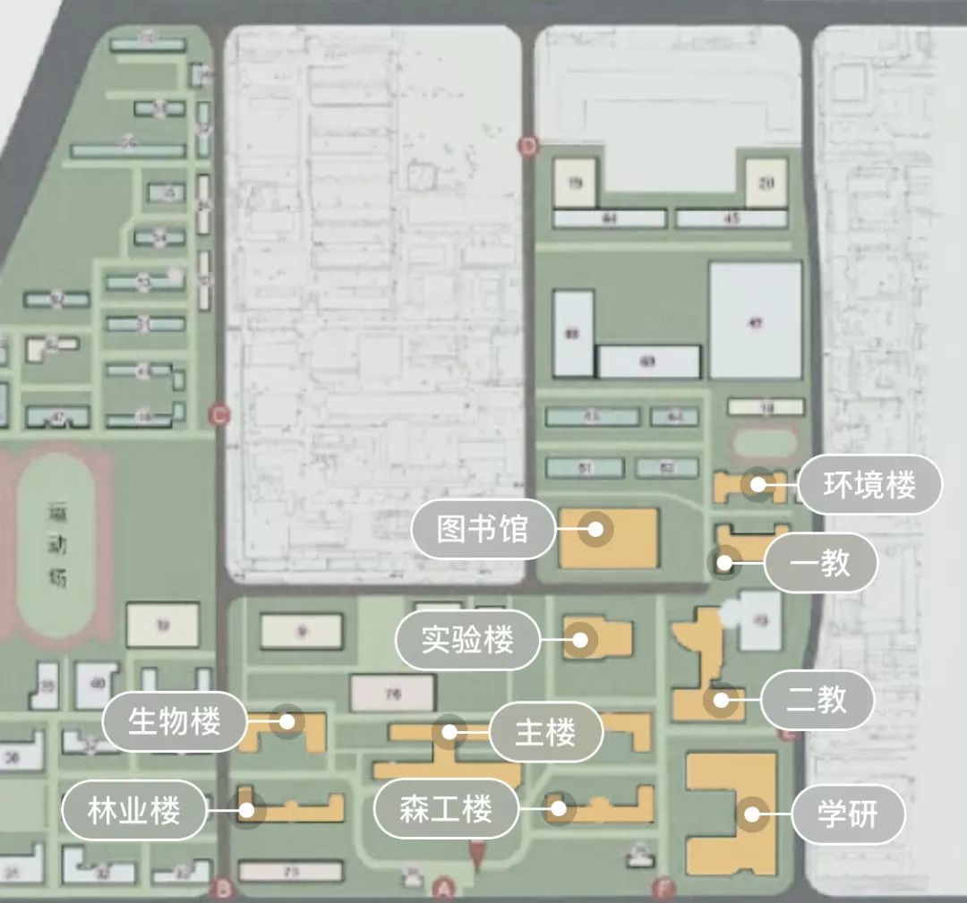 【玩转研途】一份新鲜出炉的北林地图即将降临到大家