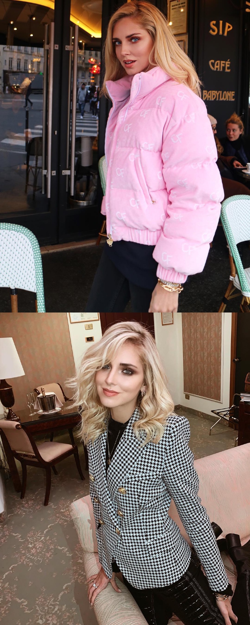 原创宇宙第一博主chiaraferragni最会搭的街拍女孩