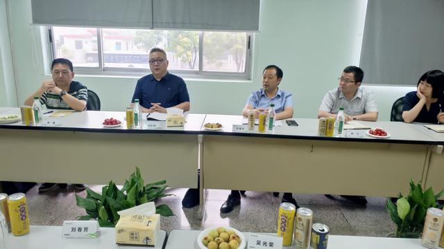 市台办主任刘红鸣一行走访调研武汉经济技术开发区