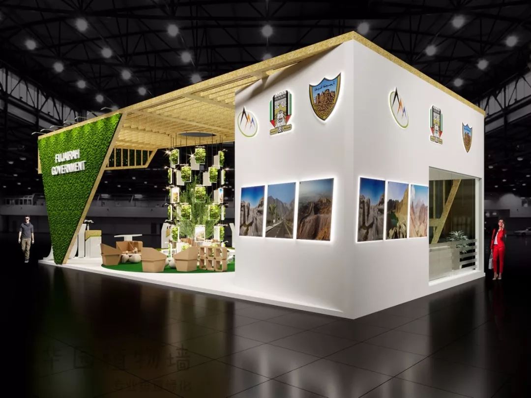 值得收藏的10个展览展会植物墙设计一定要看一看