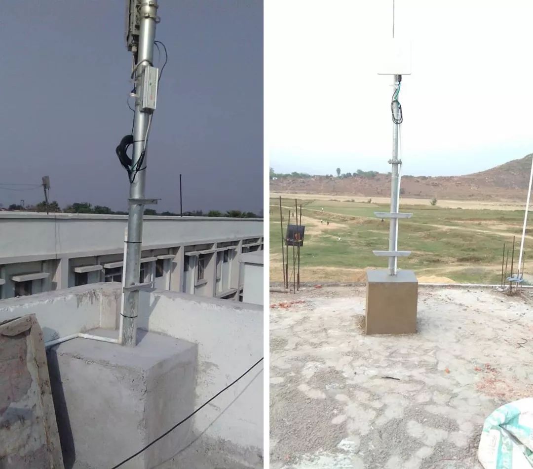 基本上就是怎么省怎么快怎么建…▲室外楼面微站施工(1)▲室外楼面微