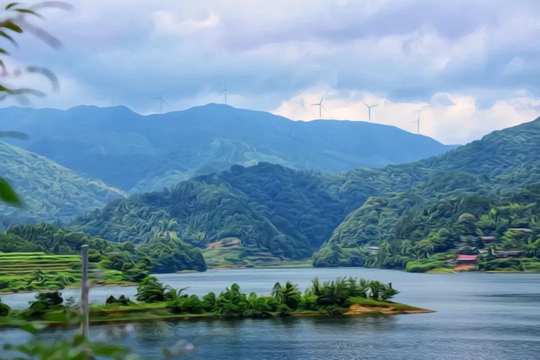 带你去看蓝天白云和漫山风机大美风电场——华银新能源公司西晃山风
