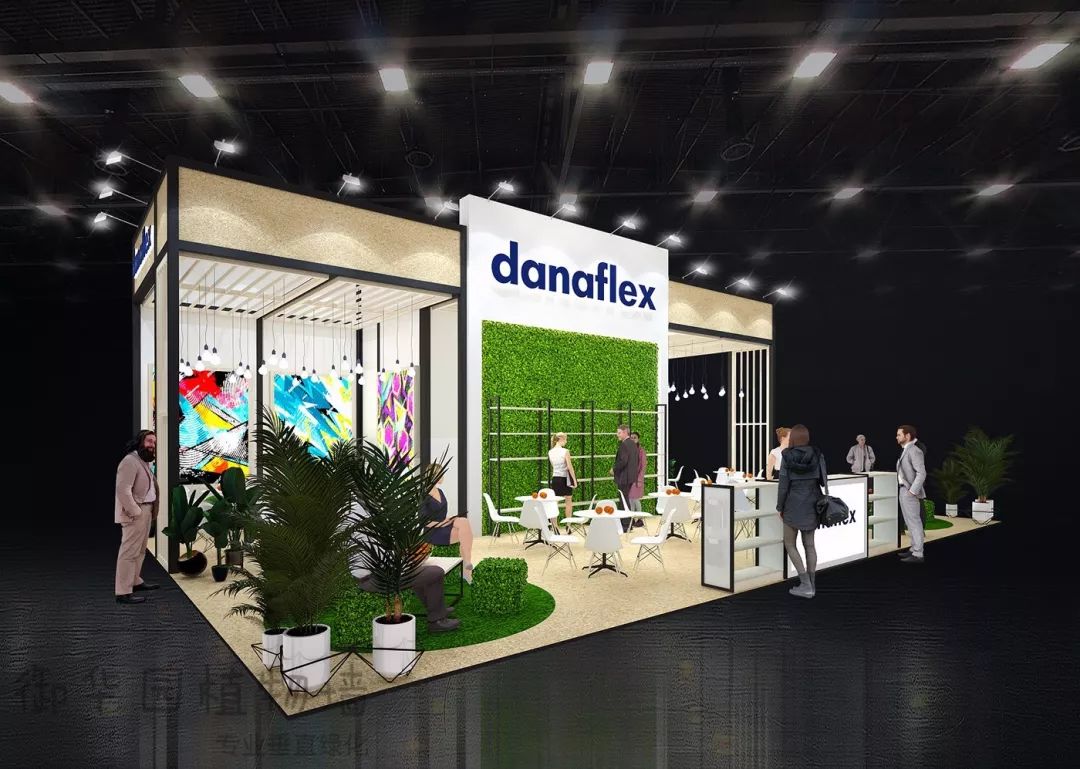 值得收藏的10个展览展会植物墙设计一定要看一看