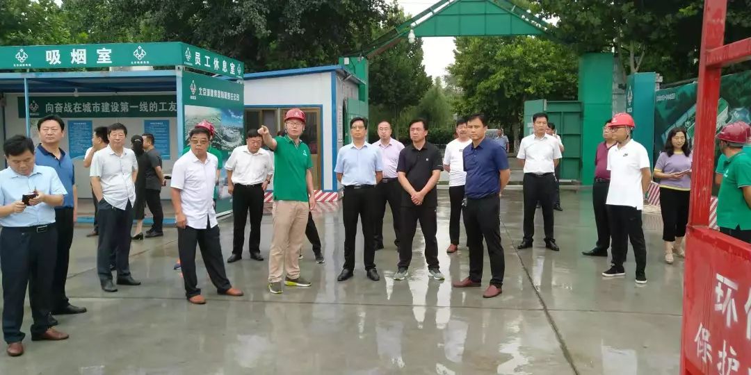 新乐市人大代表,政协委员视察调研大气污染防治工作