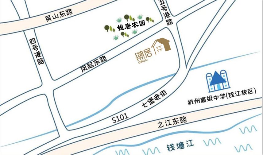 预定电话:0571-86078567地址:杭州凤起东路与五号港路交叉口钱唐农园