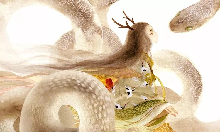 坚持画妖8年的他,竟然把妖画出了仙气儿?一位爆红却低调的插画师