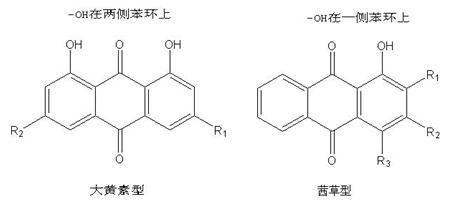 茜草素结构式图片