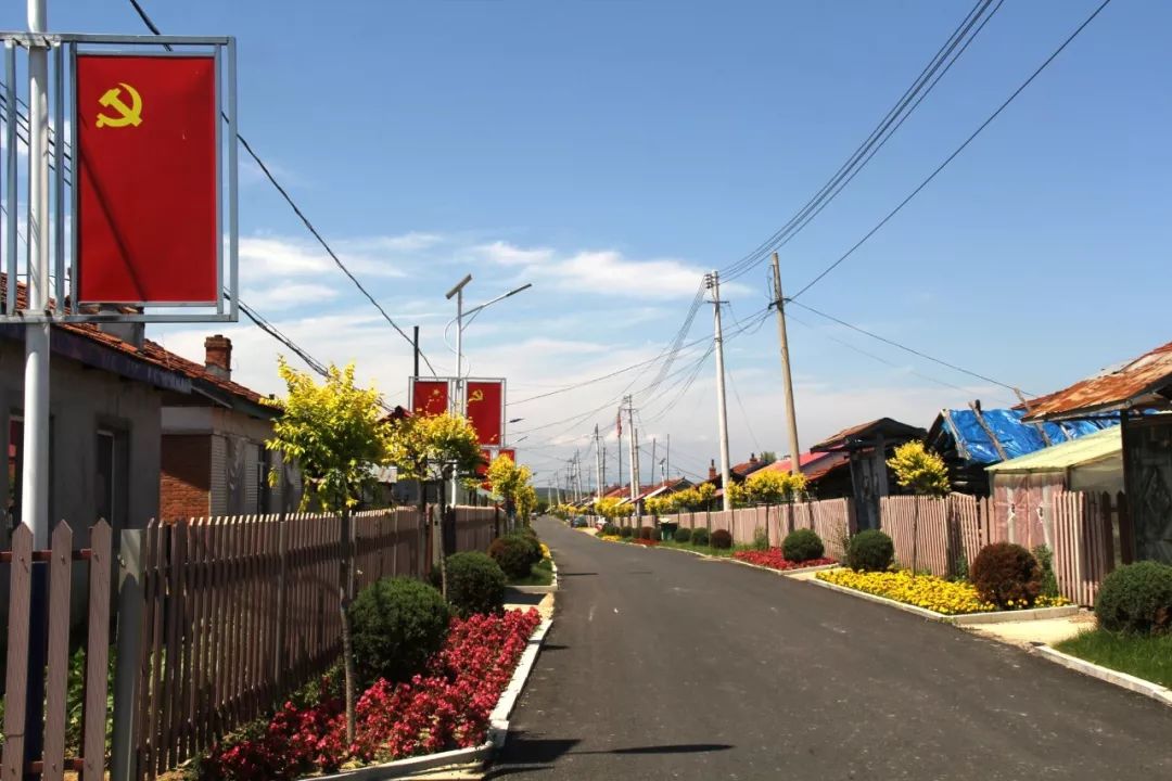 环境整治新屯子镇农村人居环境整治六清一改催生乡村蝶变