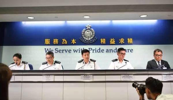 香港警方对每宗案件不偏不倚