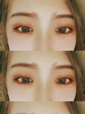眉毛脱妆了少了个角