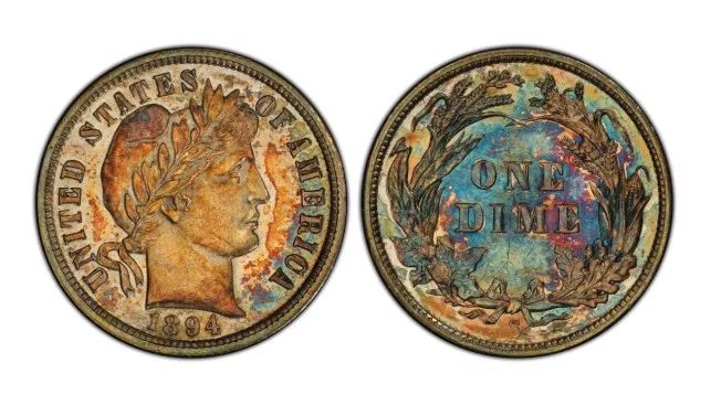 125年前的10美分硬币 132万元高价卖出