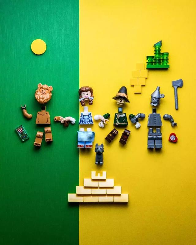 请欣赏献上的这一组lego乐高美图