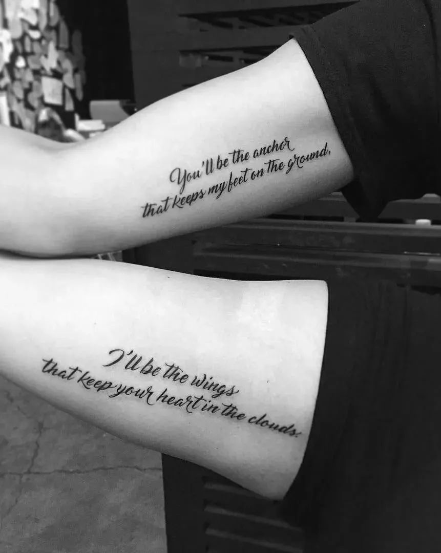 弗妹还整理了一些适合做纹身的英文美句 供大家参考选择 i love three