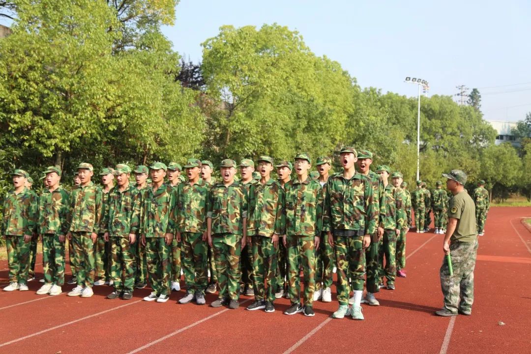 那抹昂扬的绿在阳光下茁壮成长云和中学第三十一期军训剪影