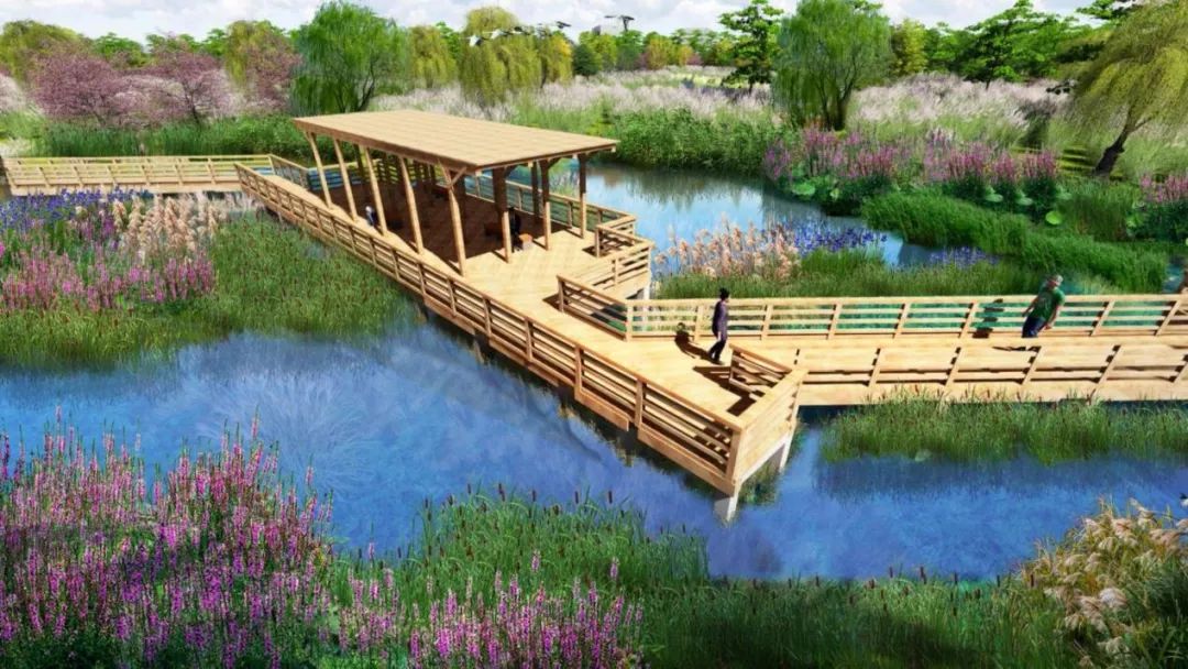2019园冶杯专业奖丨桦南幸福湿地公园景观设计_服务设施