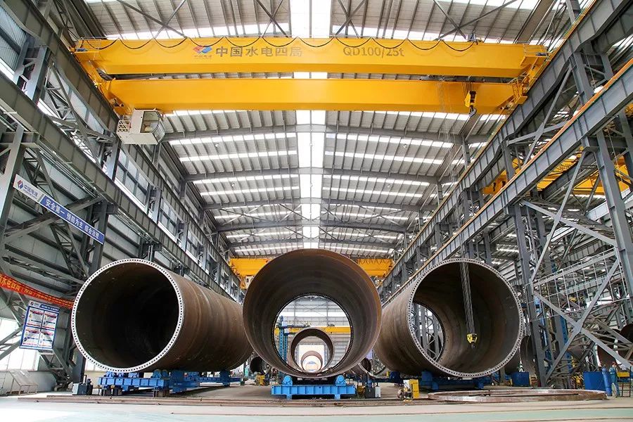 央视聚焦,国内最大直径海上风电塔筒惊艳亮相!_制造