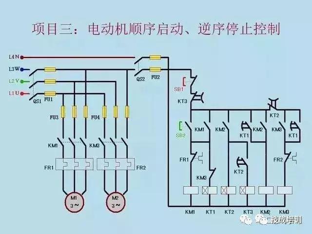 传菜机接线电路图图片