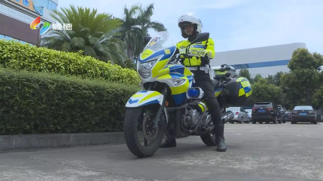 帅呆了顺德交警铁骑护航警情处置效率提高六成