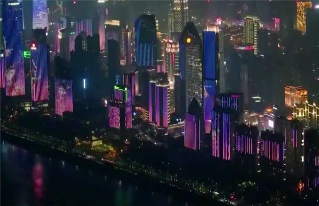 江西之旅曾经罕见的创造了吉尼斯世界纪录的南昌夜景