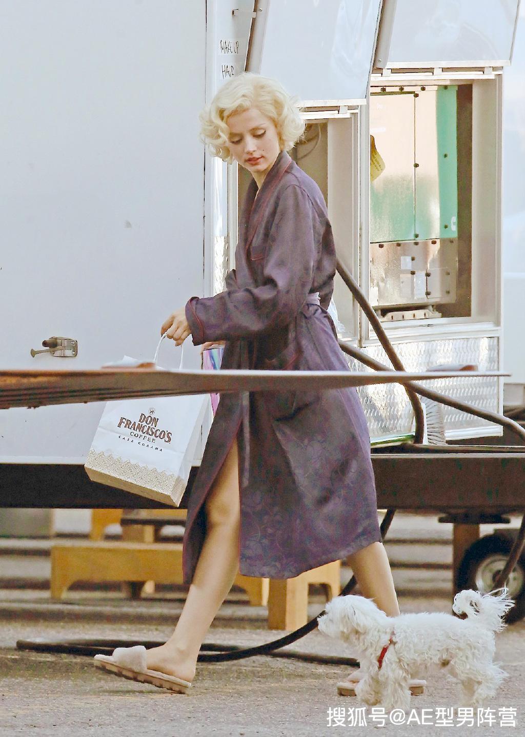 梦露传记《金发女郎blonde》开拍!31岁安娜饰演玛丽莲·梦露_奥黛丽·