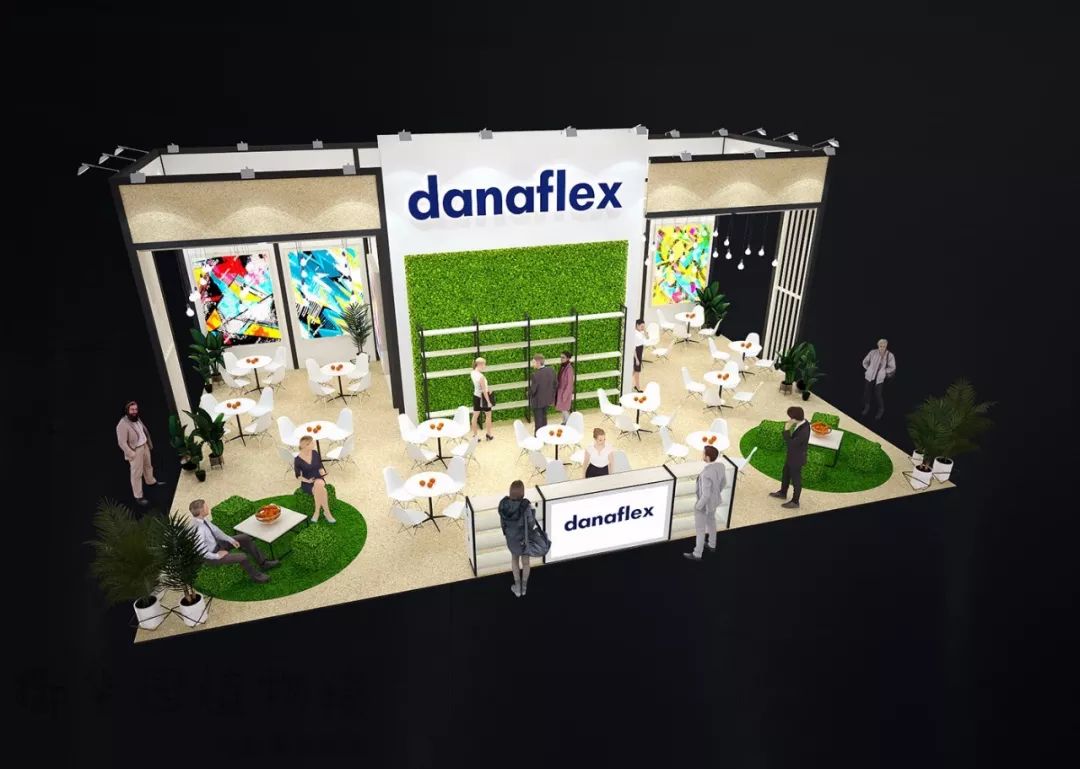 值得收藏的10个展览展会植物墙设计一定要看一看