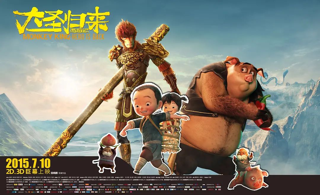 中国动画电影市场的变迁史
