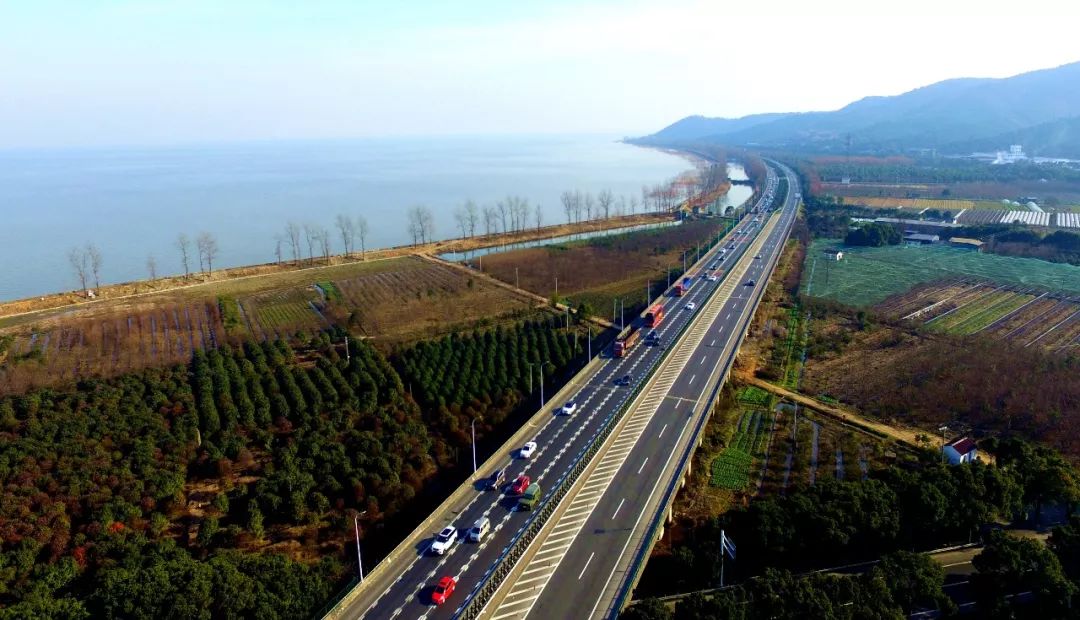 每日一图浙北门户杭宁高速公路