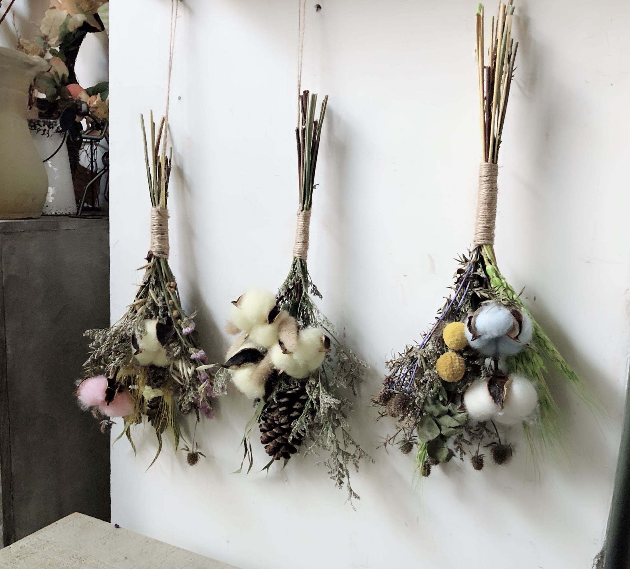 isunflower花艺学院干花的制作方法
