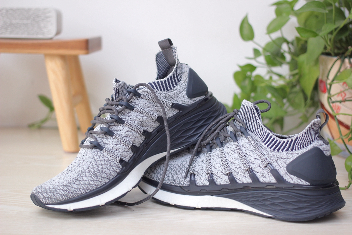 鱼骨设计再次来袭透气爽脚米家运动鞋3跑步体验