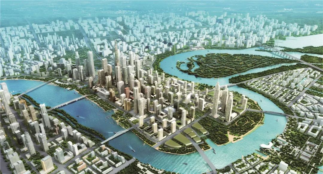 于家堡自贸区位于滨海新区核心地带,规划面积3.86平方公里.