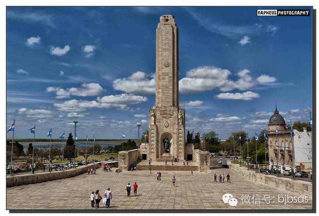 阿根廷罗萨里奥市第一面国旗升起之地