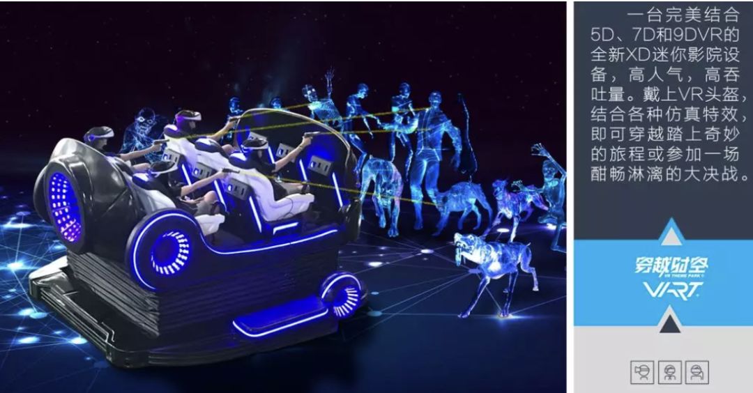 时空穿梭机时空飞行全民自助式vr街机时空骑行魔力互动双人魔力互动