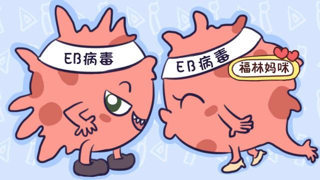 这个eb病毒的宿主就是人,主要通过唾液传播,90%以上成年人都有抗体